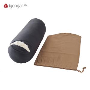 A2010 瑜伽抱枕/圆枕/圆条枕(浅咖色) 标准版
