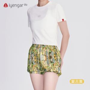 C2061年苎麻花短裤