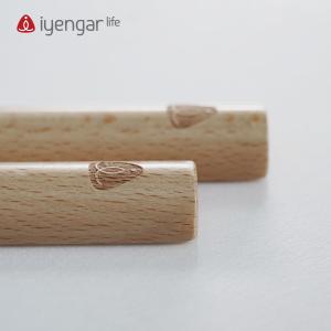 A1050小半圆棍（2根/组） 瑜伽小半圆木棍（拍一发一组）