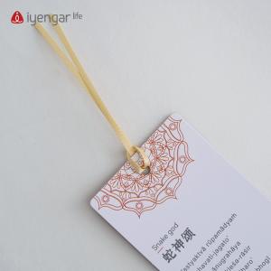F1069艾扬格唱诵集书签 瑜伽文化书签
