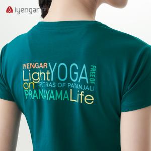 C1163瑜伽生命之光女装瑜伽短袖T恤