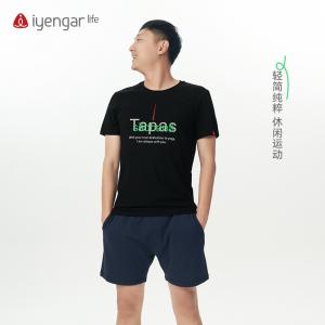 C3049瑜伽短袖修习瑜伽男装T恤