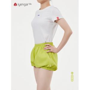 C2088 棉麻女短裤