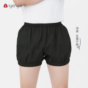 C2107 瑜伽无口袋短裤 男女同款简约版棉麻灯笼裤