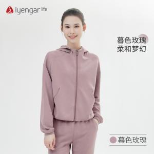 C1186 空气层拉链外套 瑜伽运动外套
