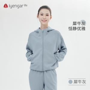 C1186 空气层拉链外套 瑜伽运动外套