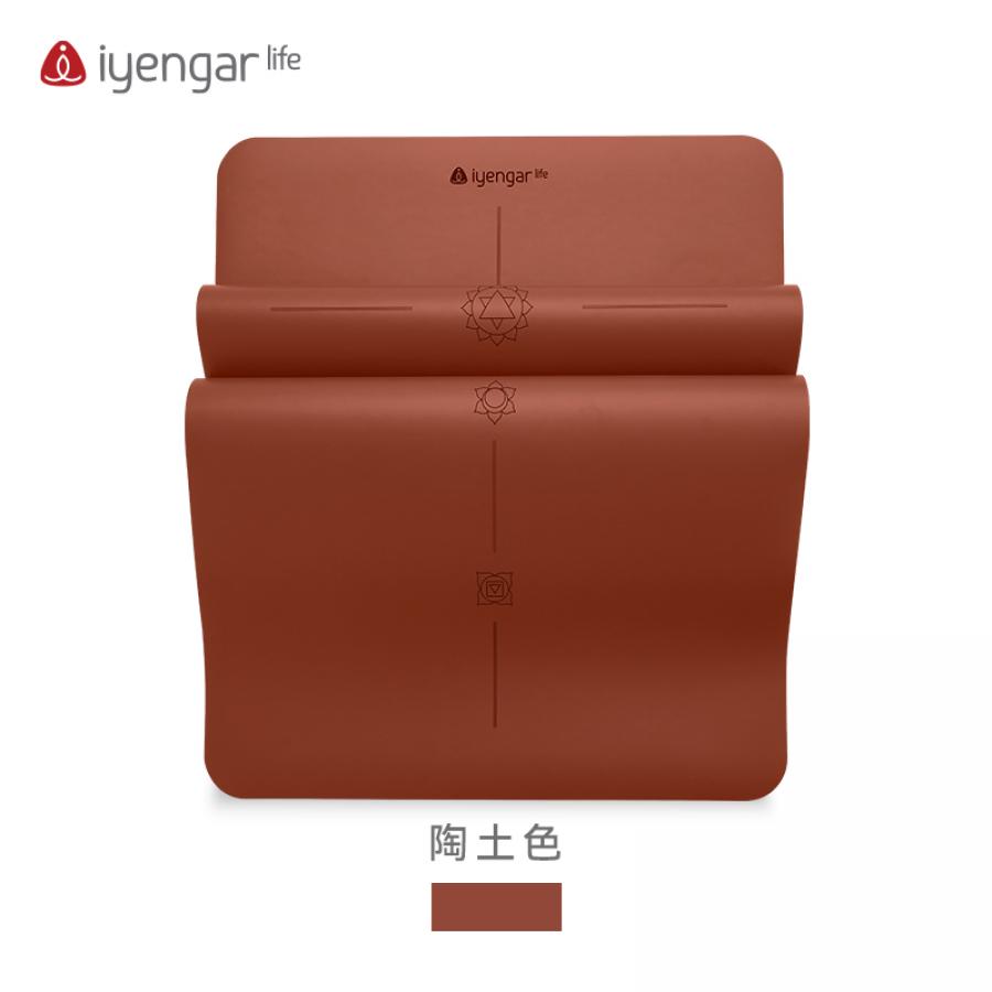 A3092订制 脉轮瑜伽垫 加宽  防滑防汗 土豪橡胶瑜珈垫 尺寸：185*68cm 4mm