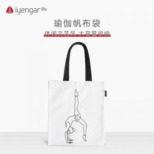  F1084 瑜伽元素文创瑜伽帆布袋  瑜伽之美 带你走进元素世界