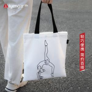  F1084 瑜伽元素文创瑜伽帆布袋  瑜伽之美 带你走进元素世界