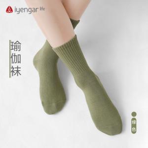  F1092瑜伽袜子 防滑运动袜 普拉提袜室内运动地板袜夏季女款中长筒袜