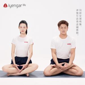 C3053冥想男装瑜伽短袖T恤 亲肤透气 组合印花，诠释瑜伽与冥想的力量