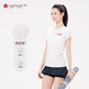 C1197冥想女装瑜伽T恤 短袖 亲肤排汗透气 组合印花，诠释瑜伽与冥想的力量
