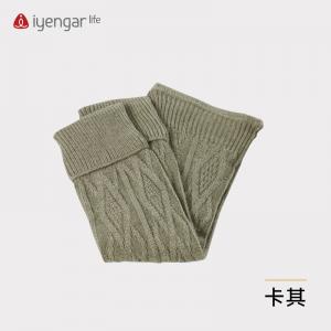 F1112瑜伽袜套 普拉提袜子 专业女加厚长筒保暖护腿套 舞蹈运动堆堆袜