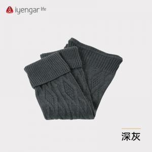 F1112瑜伽袜套 普拉提袜子 专业女加厚长筒保暖护腿套 舞蹈运动堆堆袜