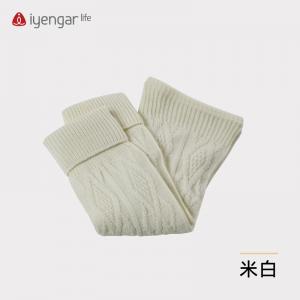 F1112瑜伽袜套 普拉提袜子 专业女加厚长筒保暖护腿套 舞蹈运动堆堆袜