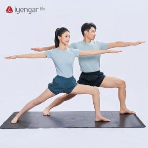 C3056瑜伽船式男装T恤短袖 柔软舒爽面料 原创手绘设计 Paripuna Navasana船式的