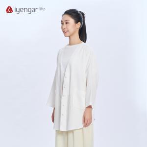 C1227 竹棉纱衬衫 外穿衫衣外套 双层棉纱轻盈柔顺 宽松剪裁让身体随心动舒展