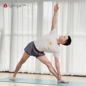 C3055 KFIY纪念款瑜伽男款T恤 短袖 亲肤棉感 轻触间尽享舒适